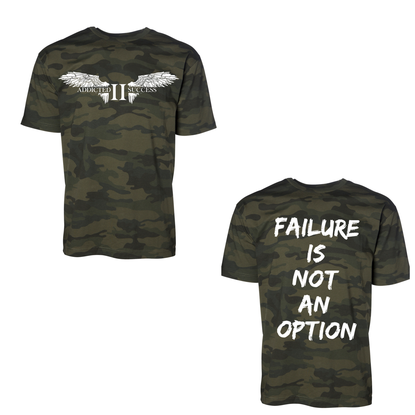 Green Camo (Failure is not an Option tee)