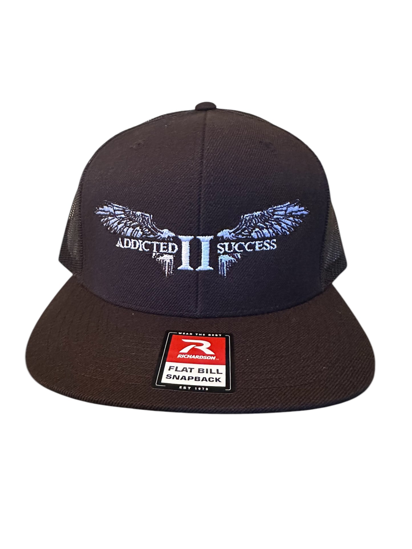 Black Embroidery SnapBack