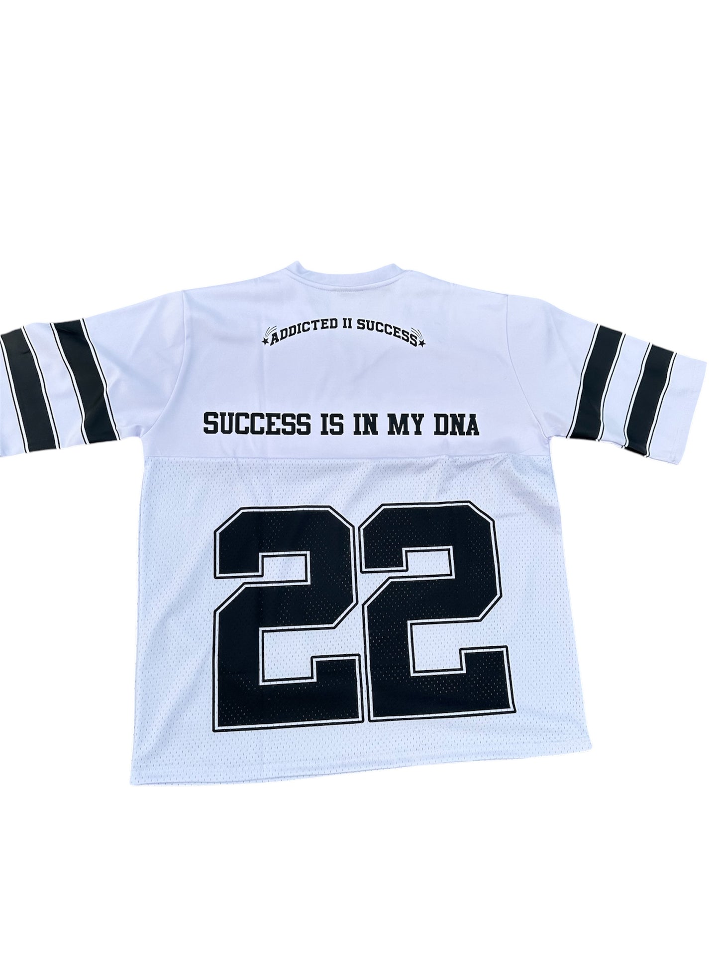 “Success Is In My DNA” White Football Jersey