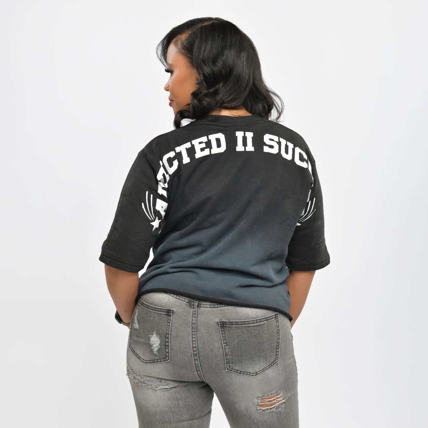 Black "That Risk Tee"