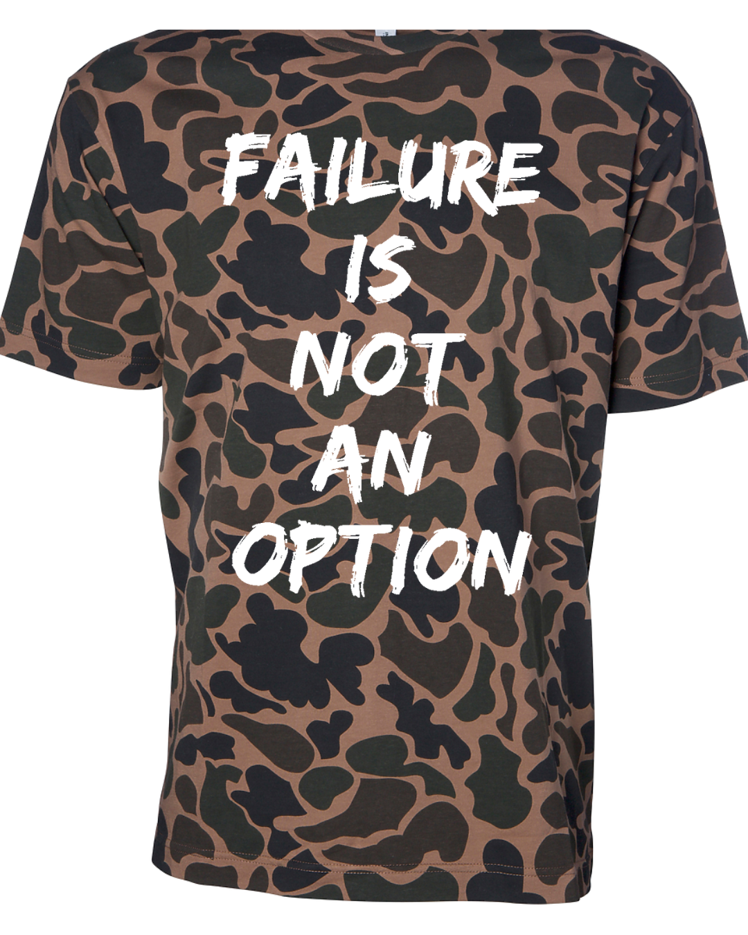 Duck Camo (Failure is not an Option tee)