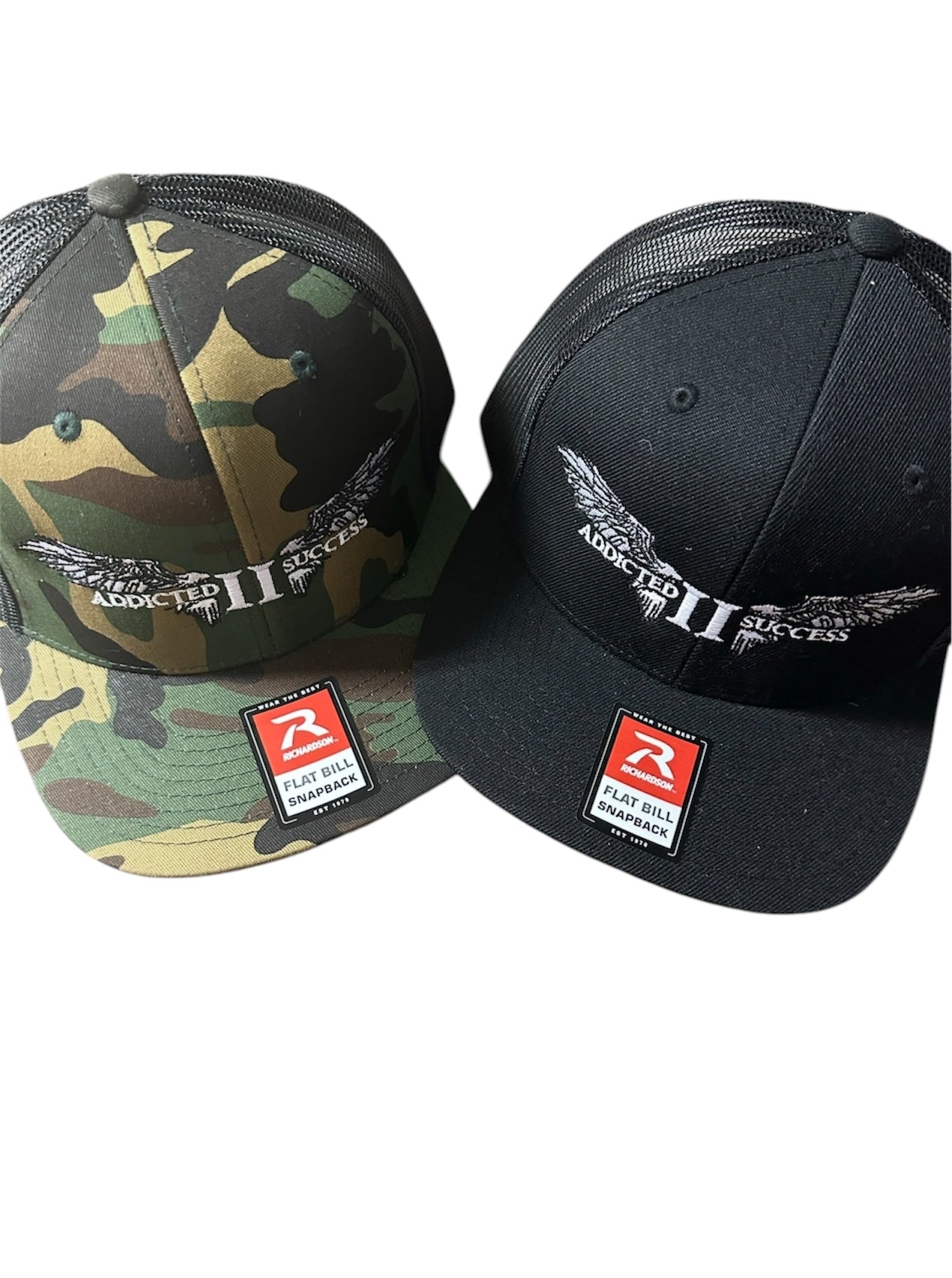 Black Embroidery SnapBack