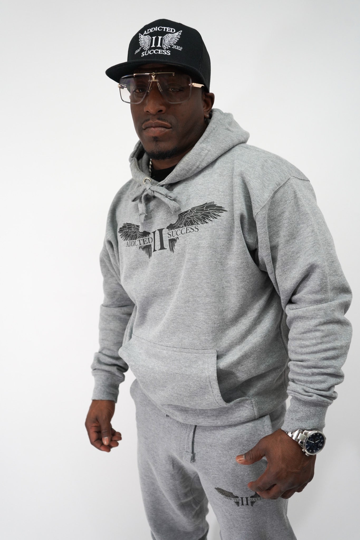 Gray and Black (Hoodie Only)