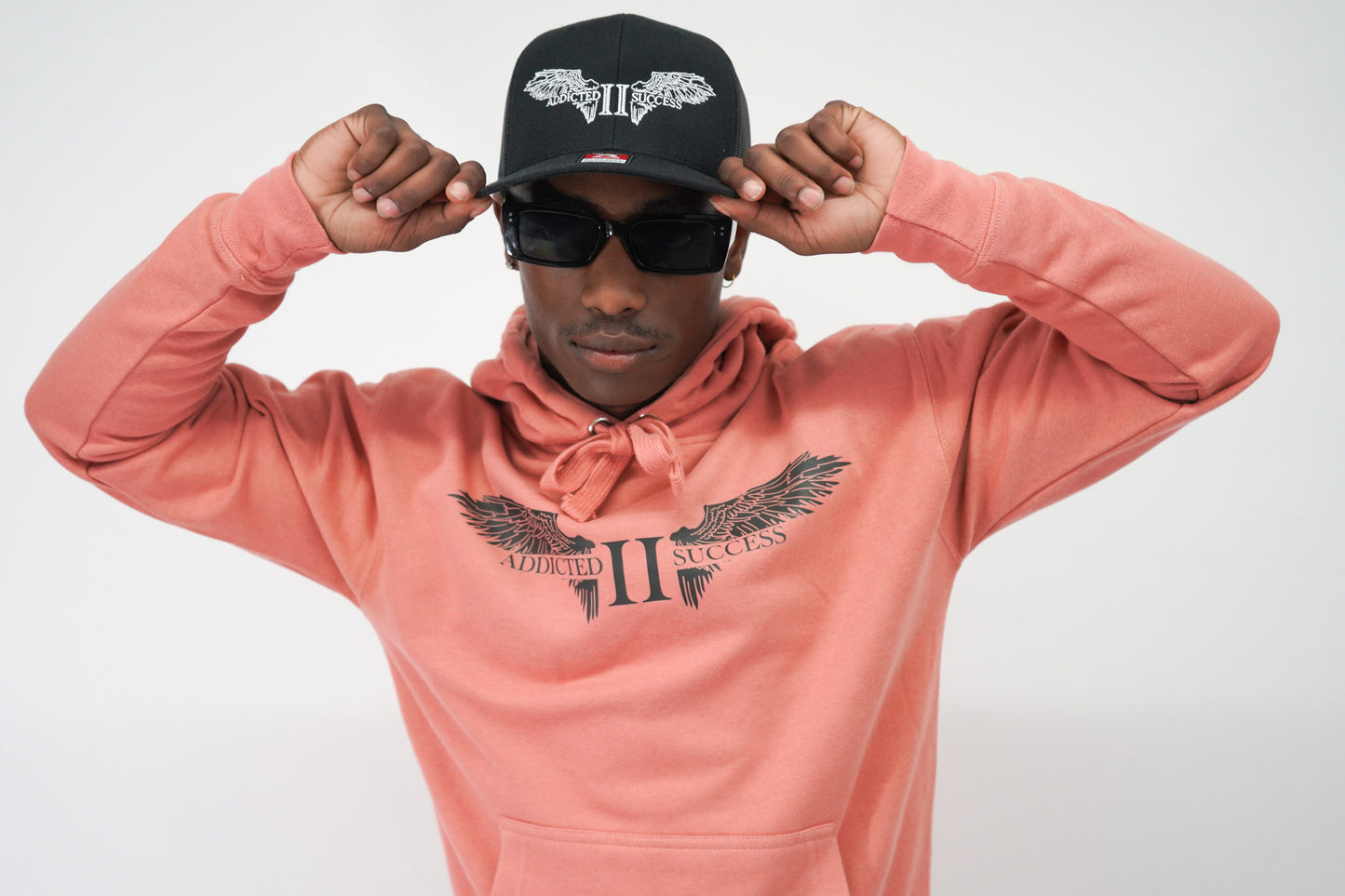 Desert Pink and Black Sweatsuit ( Unisex )