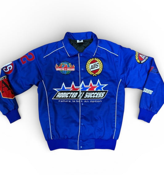 Royal Blue Addicted II Success Racing Jacket