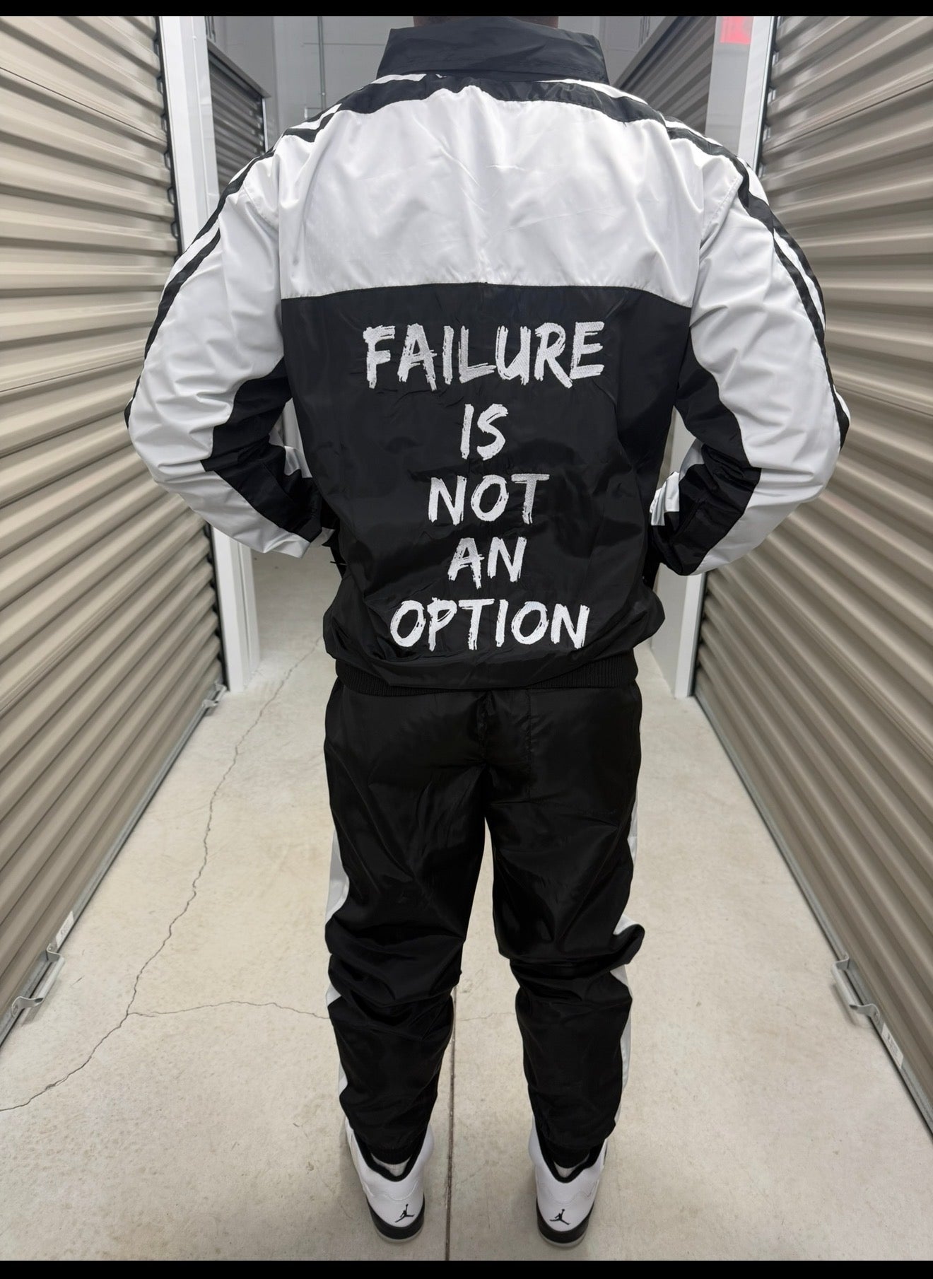 Black WindBreaker Set