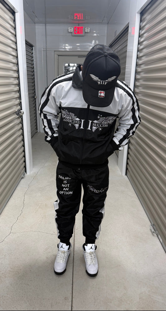 Black WindBreaker Set