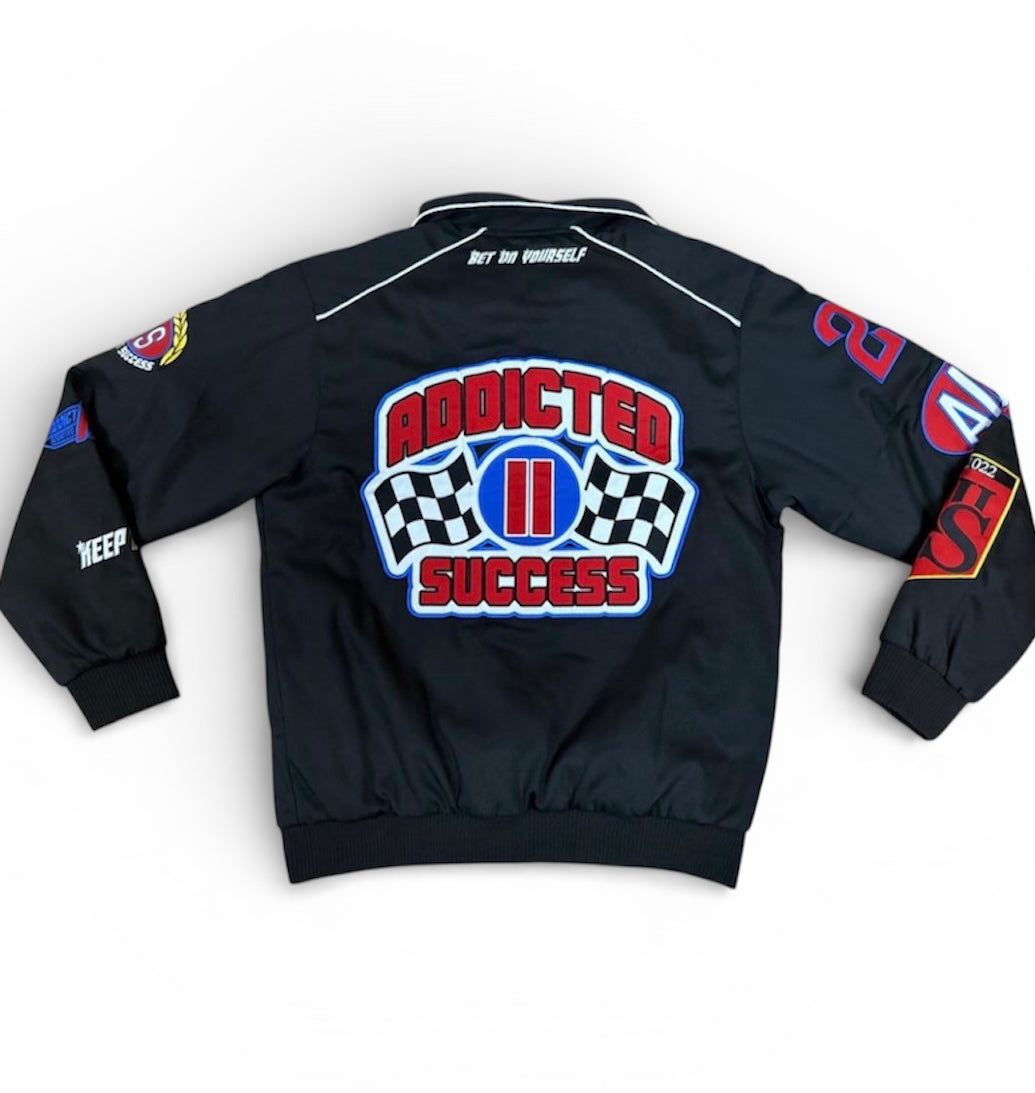 Black Addicted II Success Racing Jacket