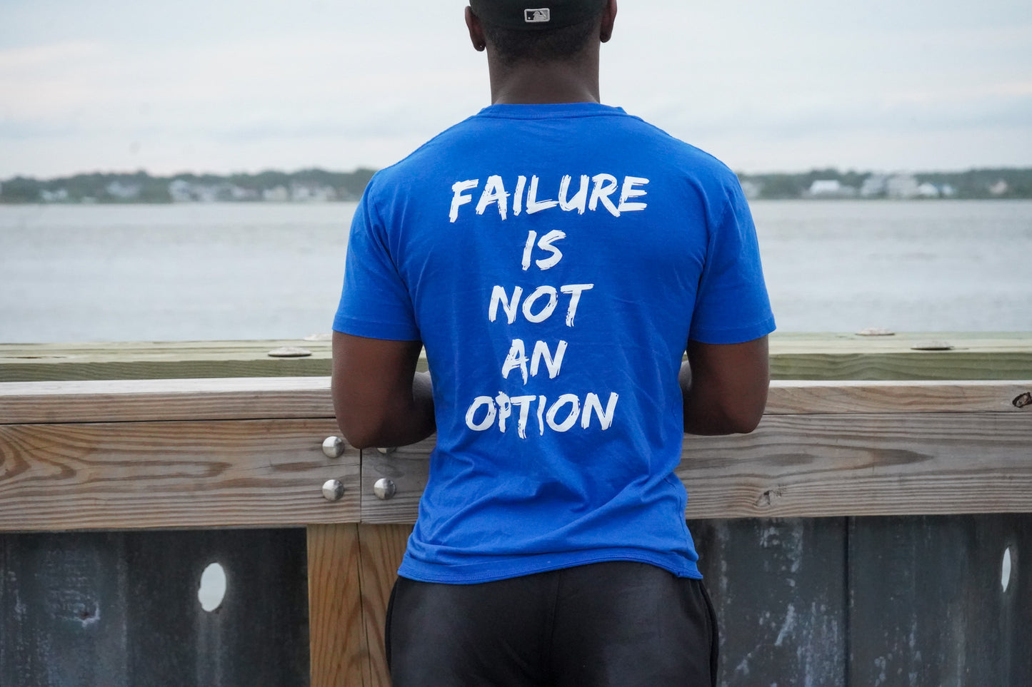 Royal Blue shirt (Failure is not an Option tee)