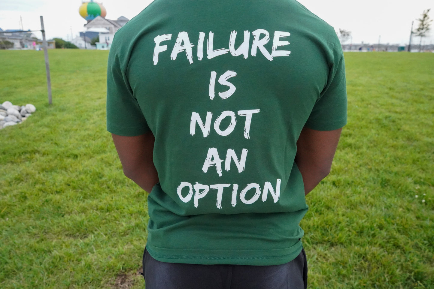 Pine Green Tee (Failure is not an Option tee)