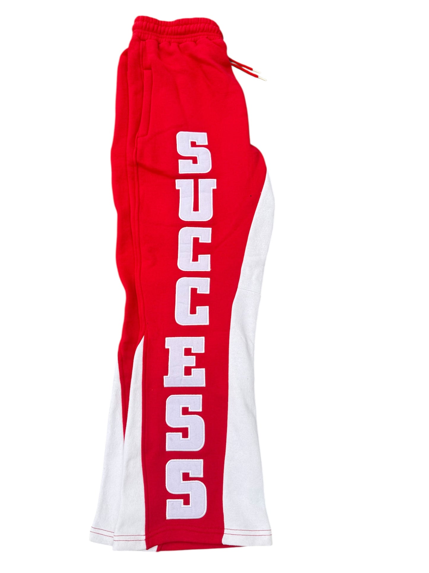 Red (Failure Is Not An Option) Embroidery Sweatpants