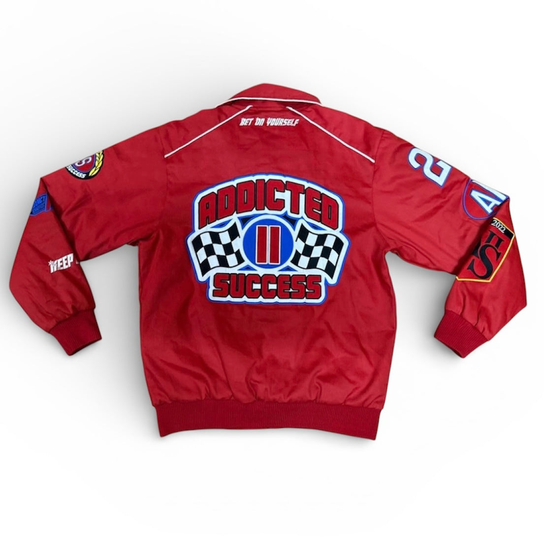 Red Addicted II Success Racing Jacket