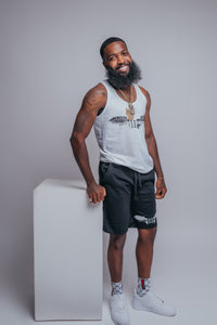 Mens White Tank Top