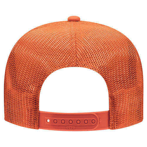 Orange Mesh Trucker Hat