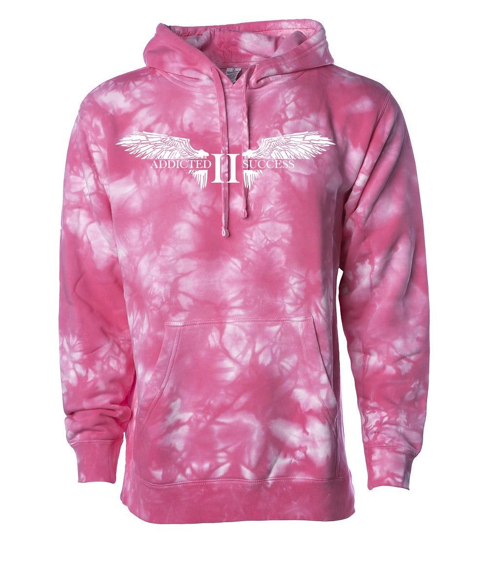 Tie Dye Pink Hoodie