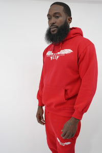 Red and White Sweatsuit (Unisex)