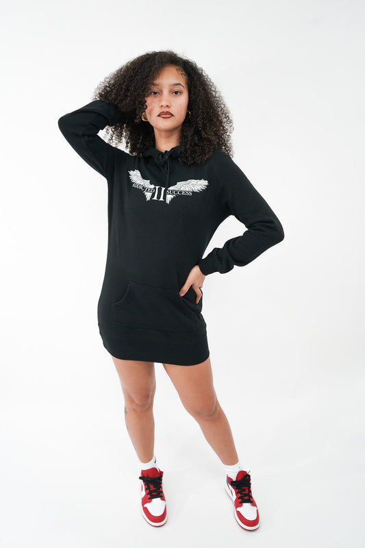 Black Hoodie Dress