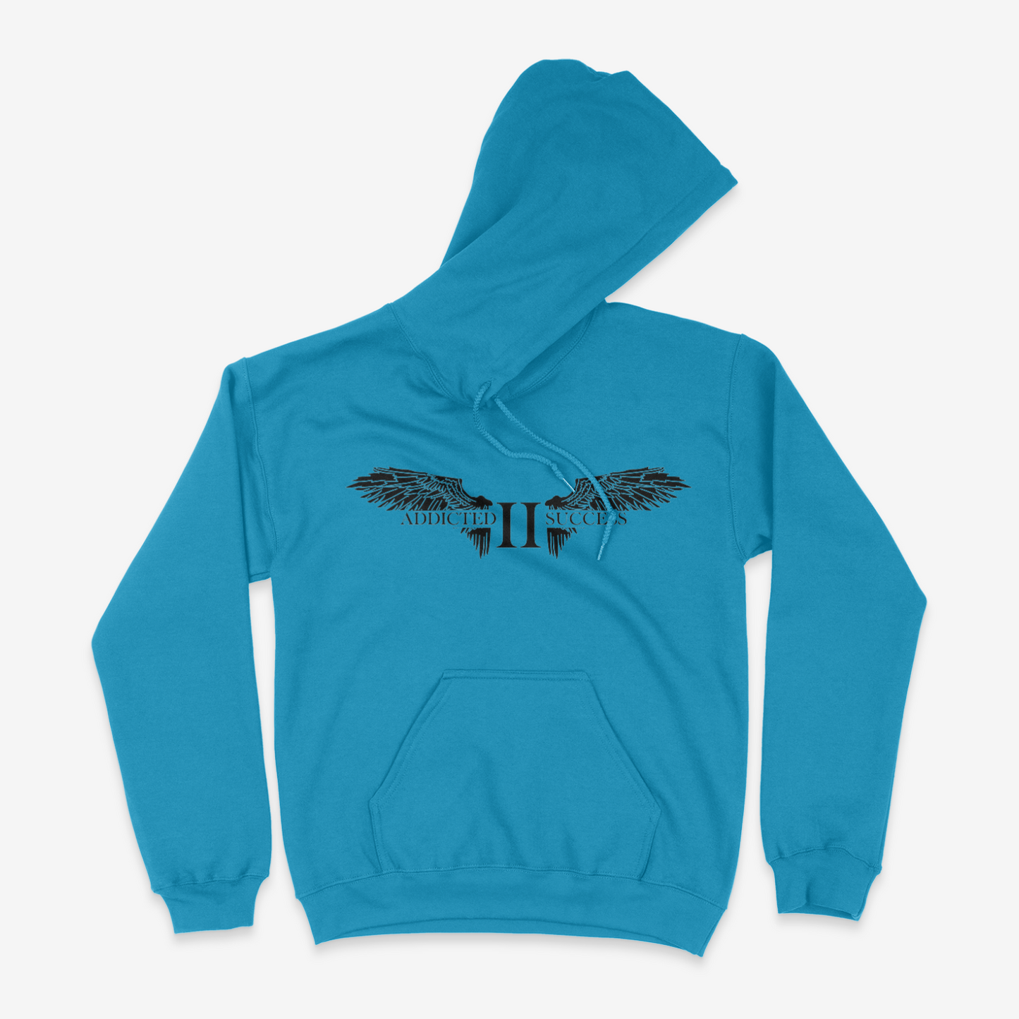 Black and teal discount hoodie